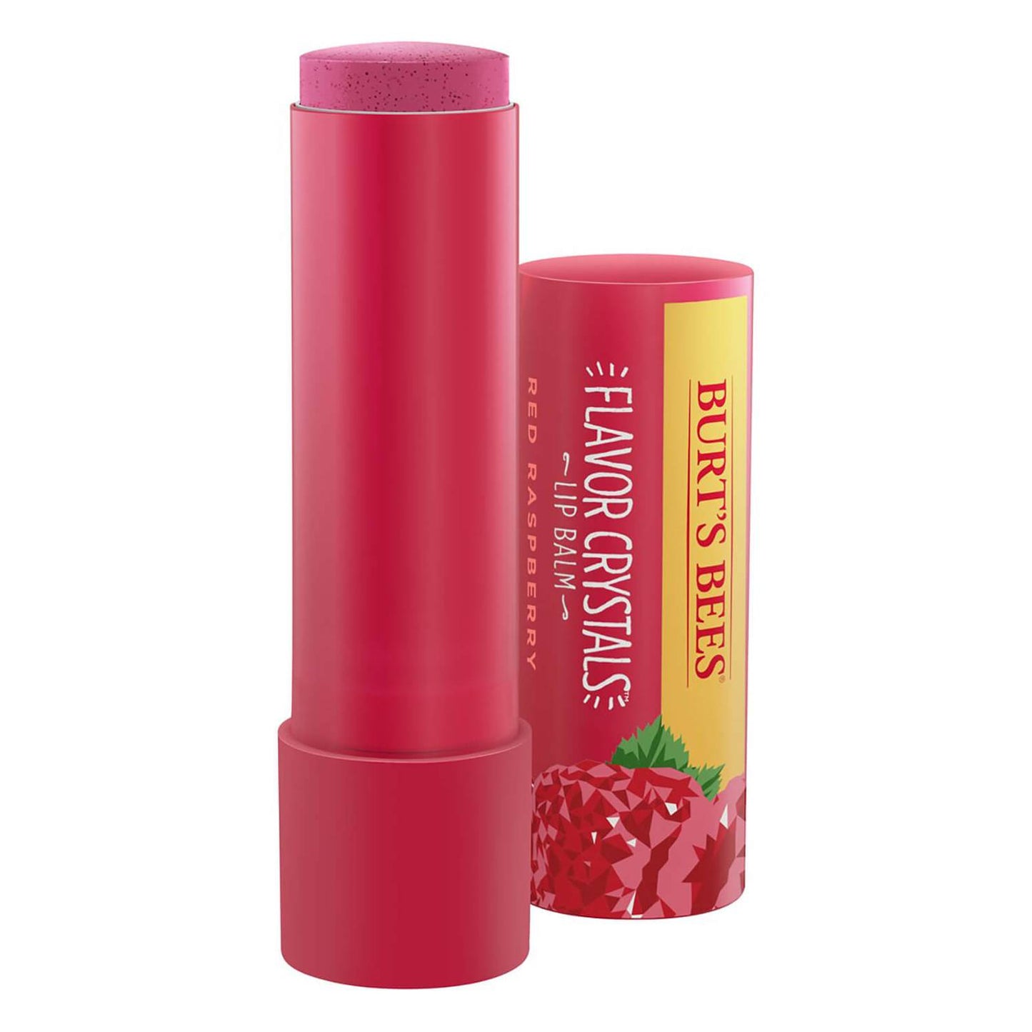 Burt's  Bees  Flavour  Crystals  Red  Raspberry   Lip  Balm