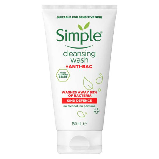 Simple  Cleansing  Wash +Anti-Bac