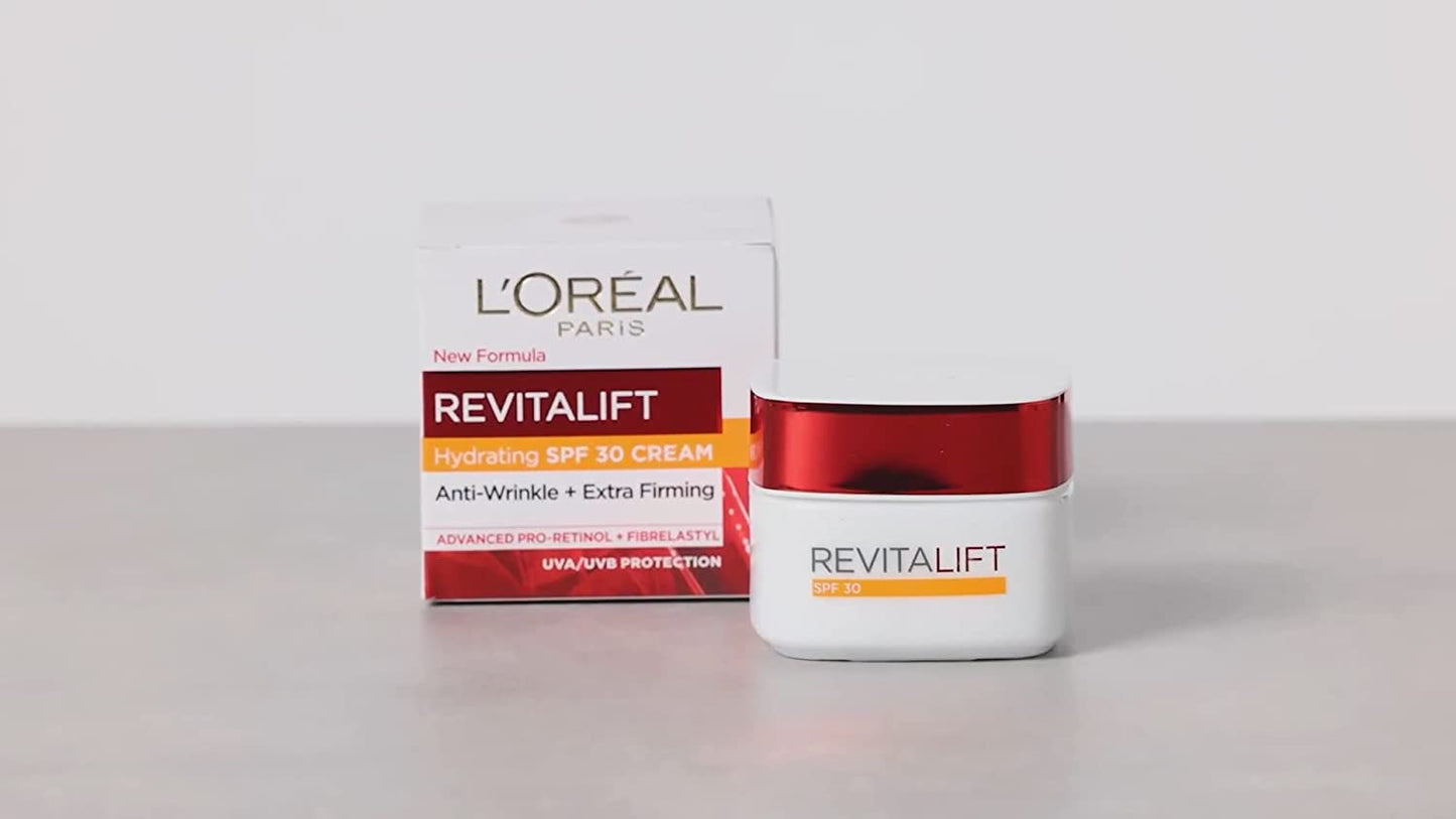 L'oreal  Revitalift  Hydrating  Spf 30 Cream  (Anti- Wrinkle + Extra Firming)