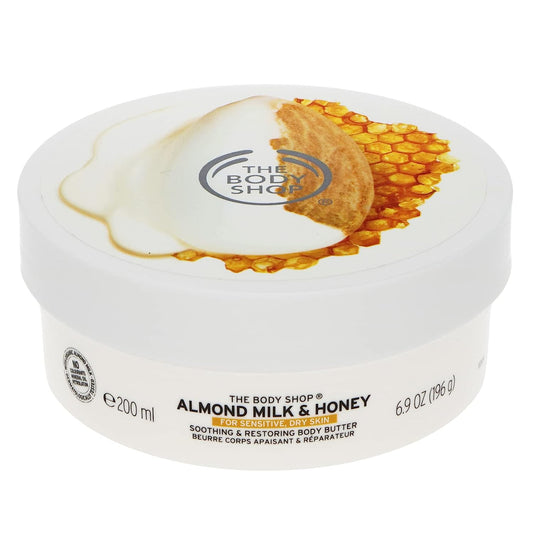 The   Body  Shop   Almond   Milk  And   Honey   Body   Butter