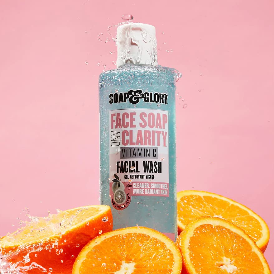 Soap   And    Glory    Face   Soap   And   Clarity   Vitamin   C  Facial   Wash