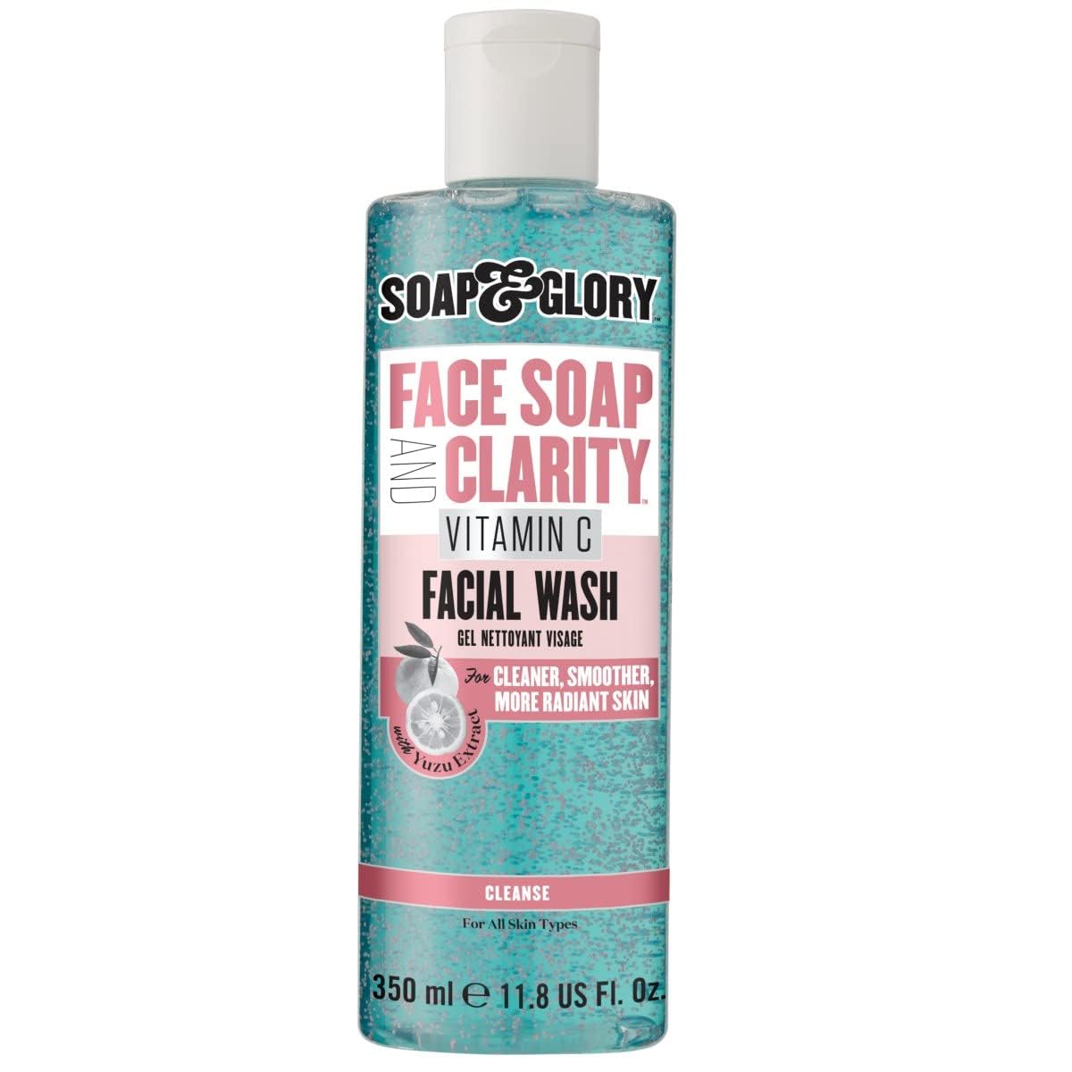 Soap   And    Glory    Face   Soap   And   Clarity   Vitamin   C  Facial   Wash