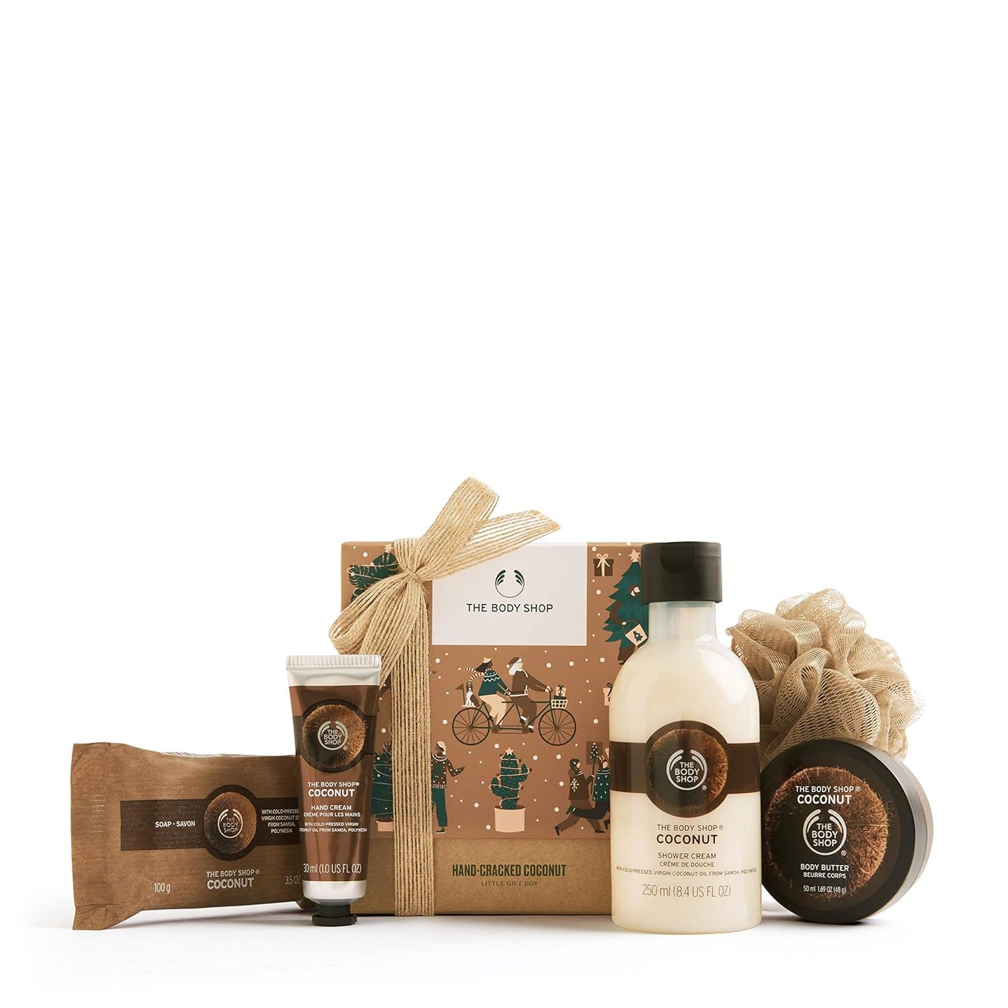 The Body Shop Hand  Cracked  Coconut   Little Gift Box