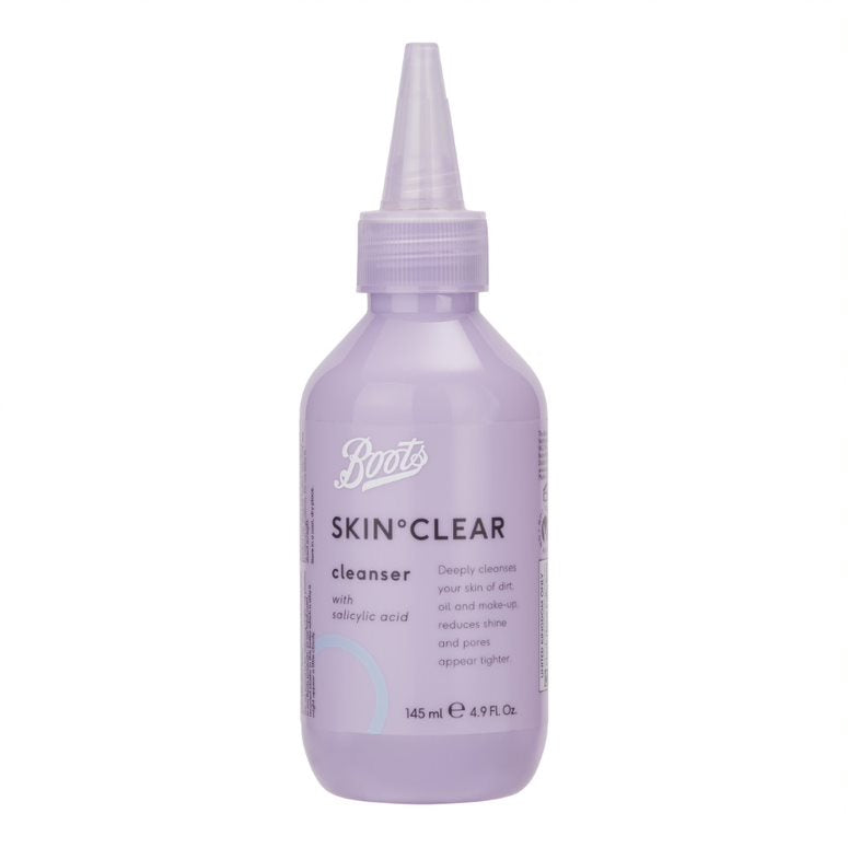 Boots  Skin  Clear  Cleanser  With Salicylic  Acid