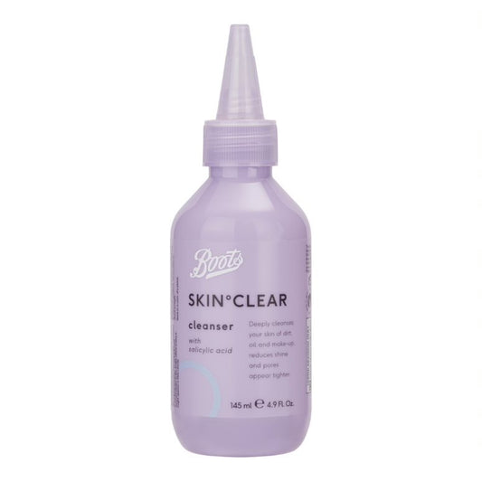 Boots  Skin  Clear  Cleanser  With Salicylic  Acid