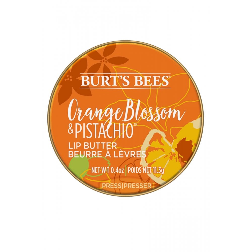 Burt's  Bees  Lip  Butter  Orange  Blossom  And  Pistachio