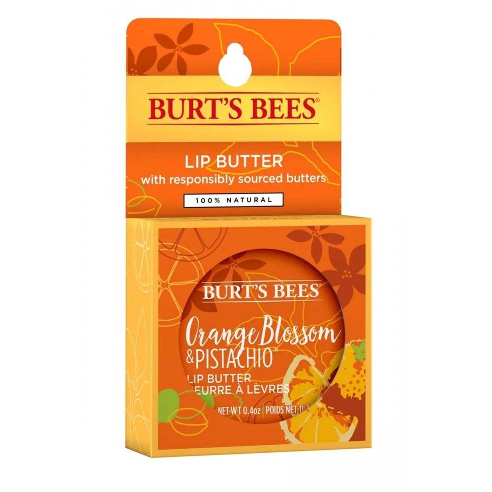 Burt's  Bees  Lip  Butter  Orange  Blossom  And  Pistachio