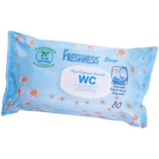 Freshness Stenago Wet Toilet Paper Wipes(80 pieces towel)