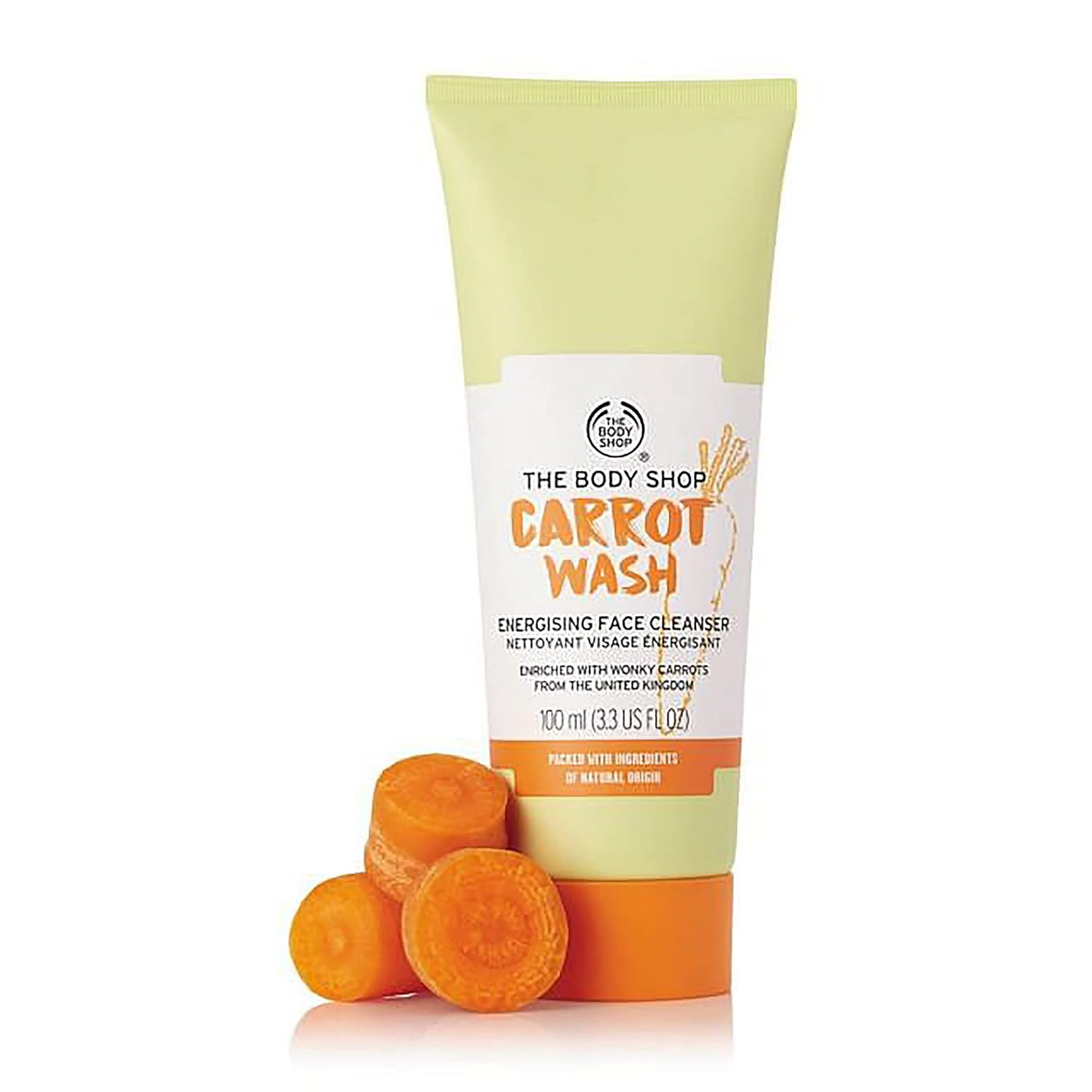 The Body Shop Carrot Wash Energising Face Cleanser