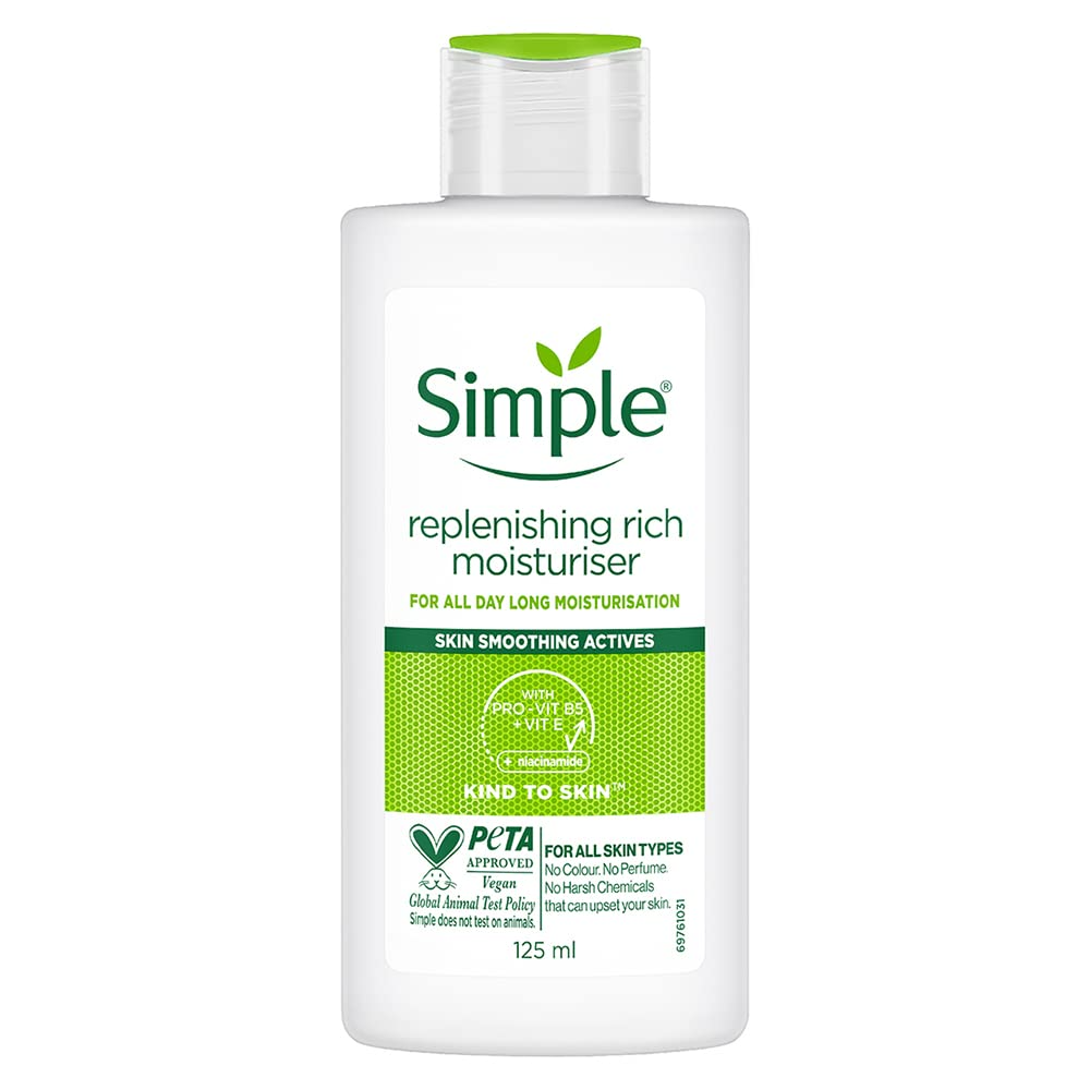 Simple Replenishing Rich Moisturiser Vitamin B5+E +Niacinamide