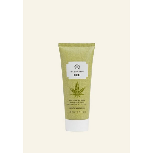 The Body Shop Cbd Soothing Oil-Balm  Cleansing Mask