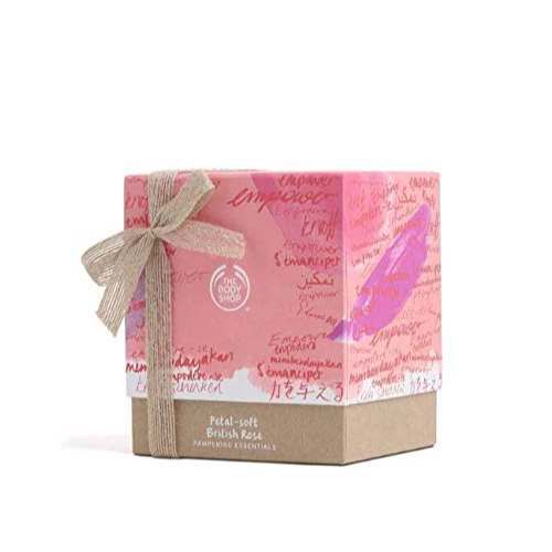 The Body Shop Petal-Soft British Rose Pampering Essential