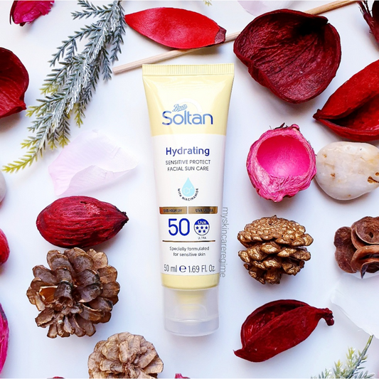 Boots Soltan Hydrating Sensitive Protect Facial Sun Care Spf 50+