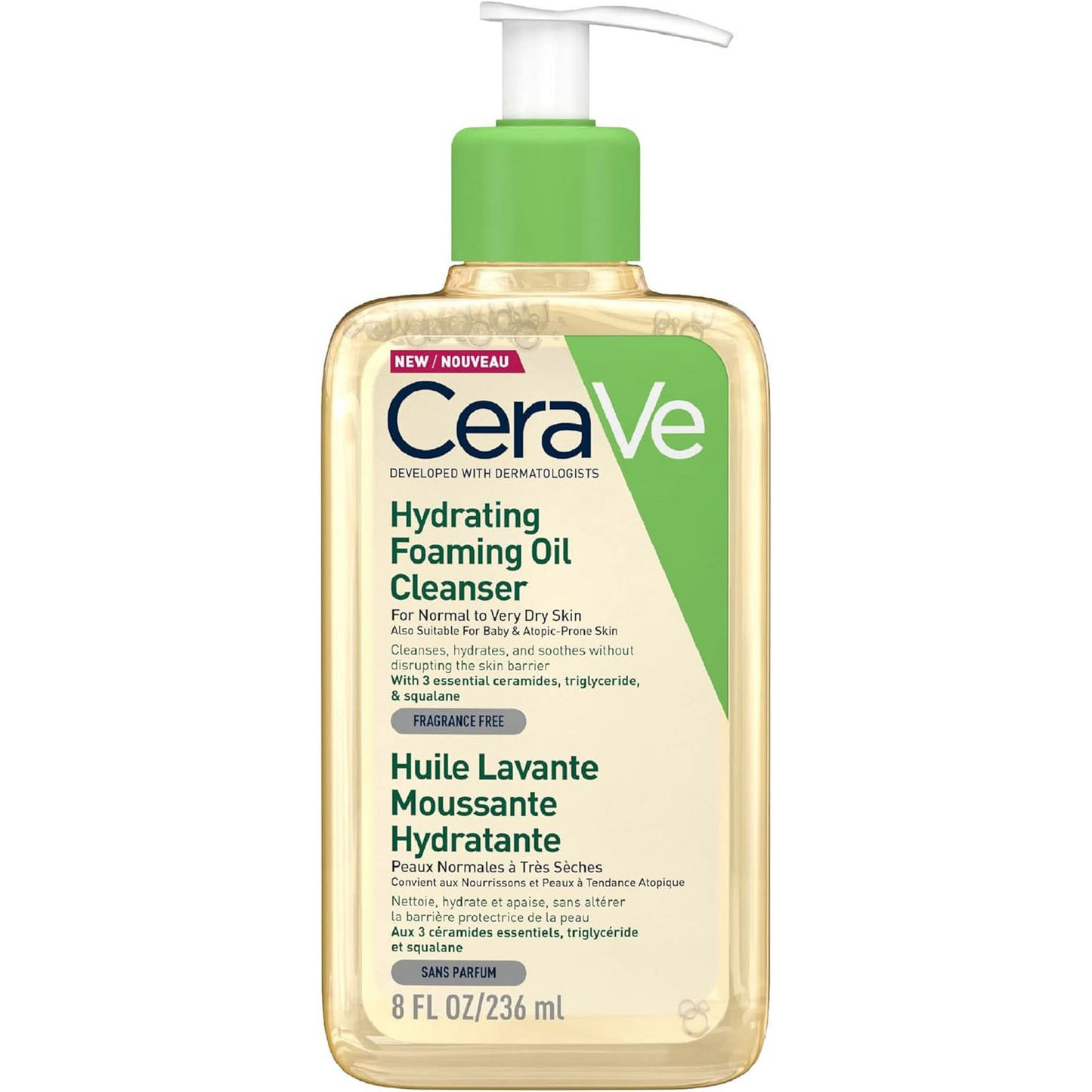 Cerave  Hydrating  Foaming  Oil  Cleanser