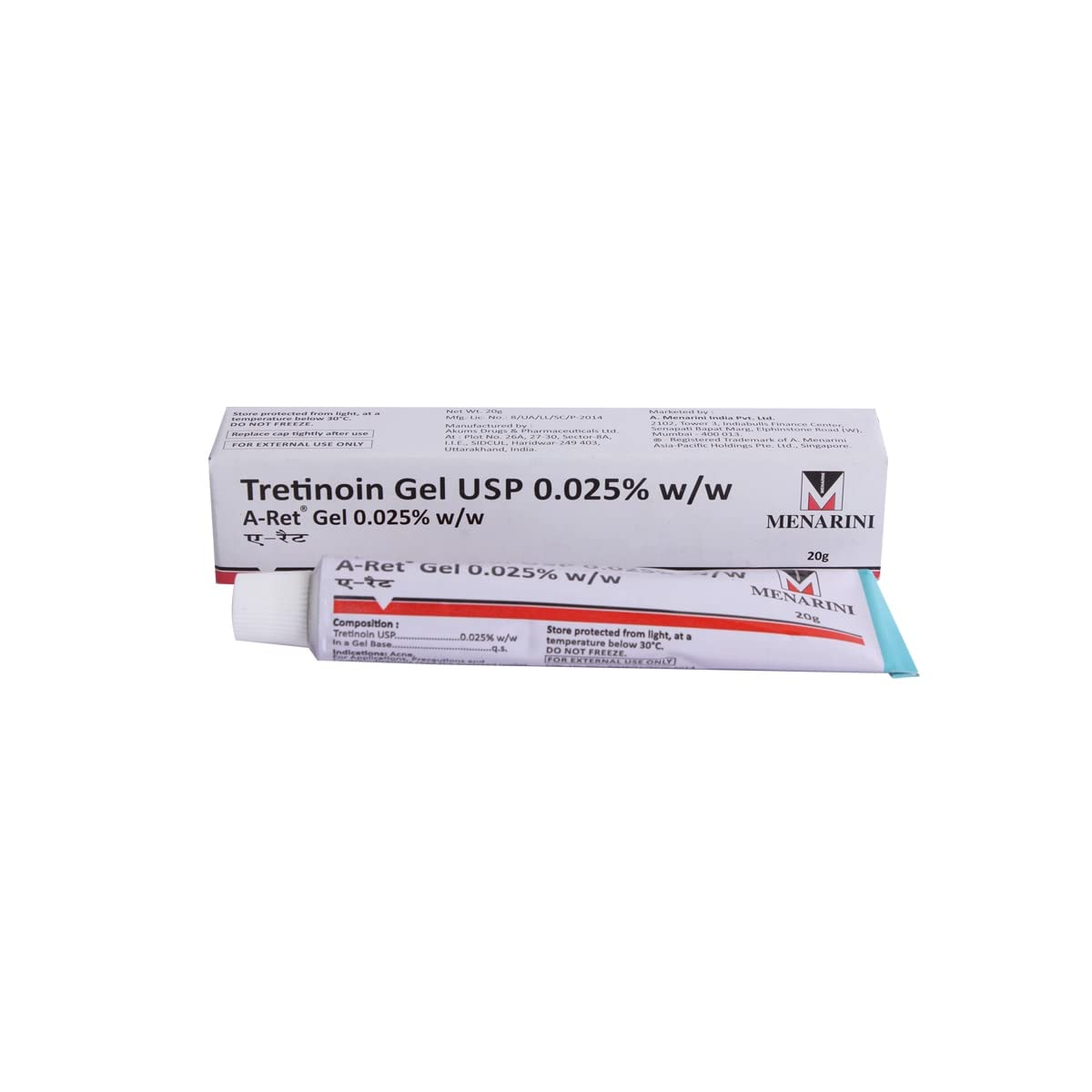 Tretinoin   Gel   Usp   0.025%   w/w