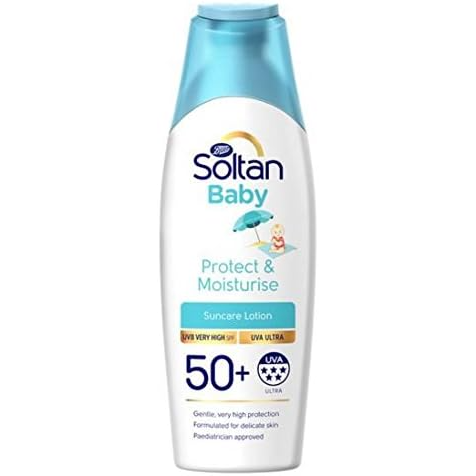 Boots Soltan Baby  Protect  And Moisturise Suncare  Lotion Spf 50+