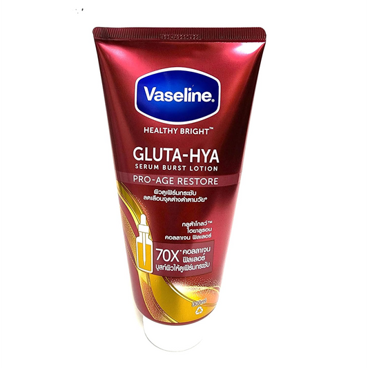 Vaseline Gluta-Hya Serum Burst  Lotion Pro-Age Restore  (300ml)