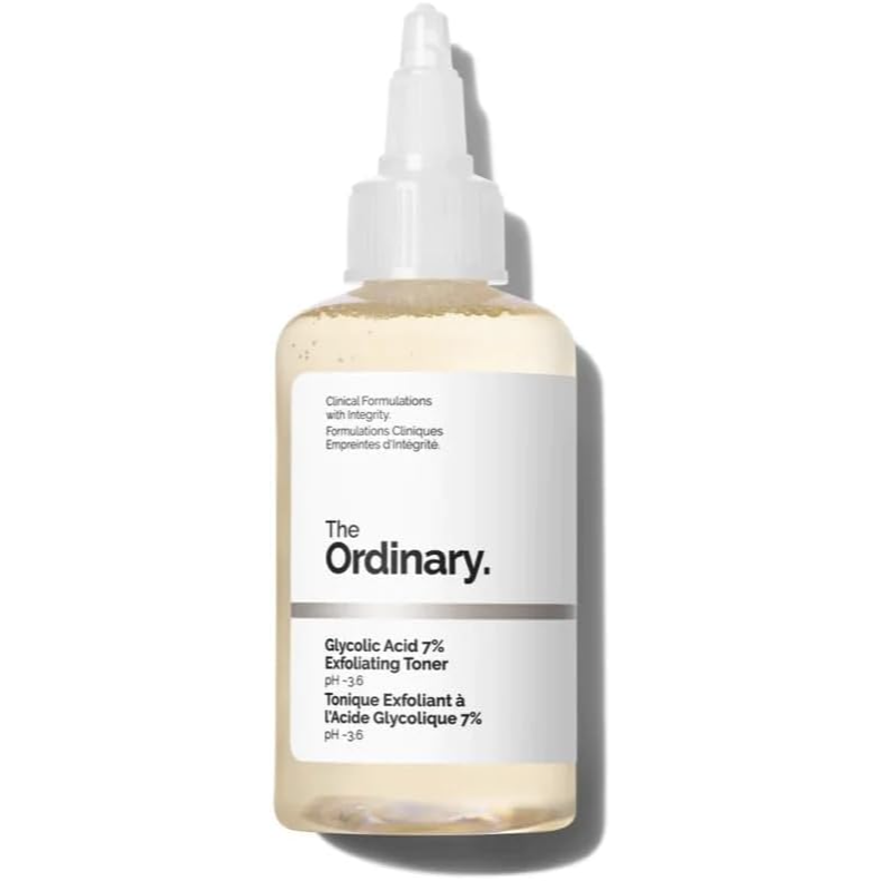 The  Ordinary Glycolic Acid 7% Exfoliating Toner (100Ml)