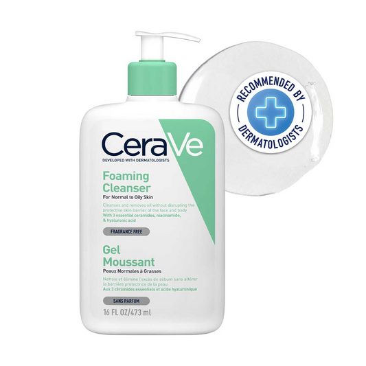 Cerave Foaming Cleanser For Normal To Oily Skin 473Ml