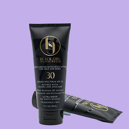 Black Girl Sunscreen Broad Spectrum Spf 30 Infused With Jojoba And Avocado