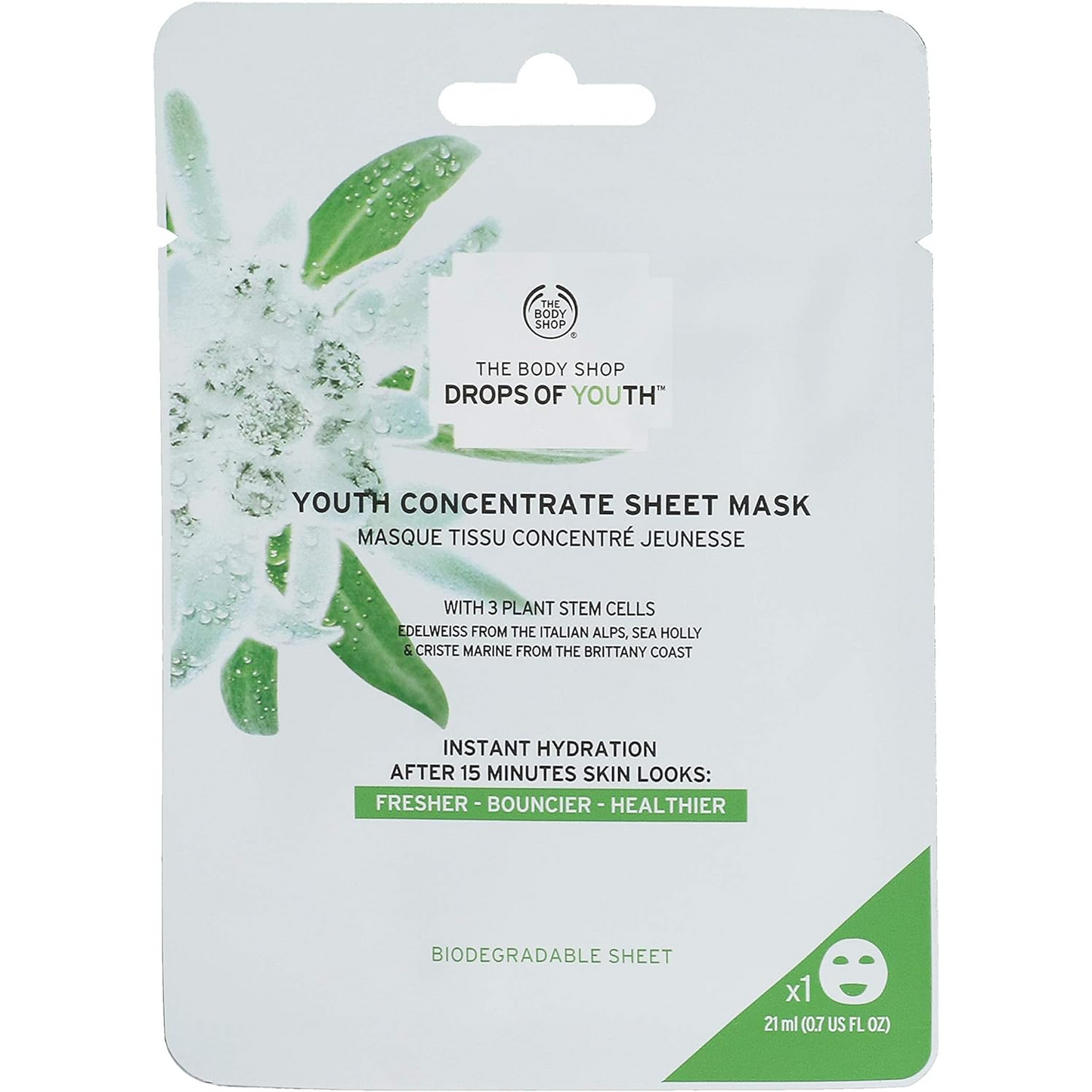 The Body Shop Drops Of Youth Youth Concentrate Sheet Mask