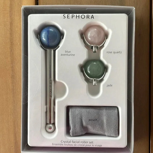 Sephora  Crystal  Facial  Roller  Set