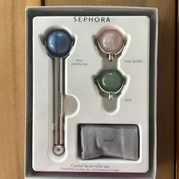 Sephora  Crystal  Facial  Roller  Set