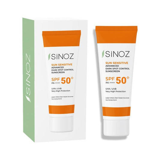 Sinoz  Sun   Sensitive   Advanced   Dark  Spot   Control  Sunscreen  Spf  50+ Pa+++