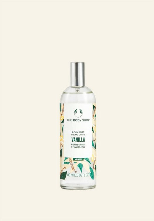 The   Body   Shop   Body  Mist  Vanilla    Refreshing   Fragrance