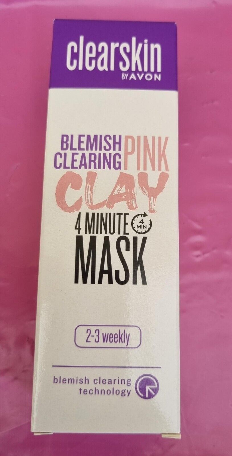 Avon  Clearskin  Blemish  Clearing  Pink  Clay  Mask