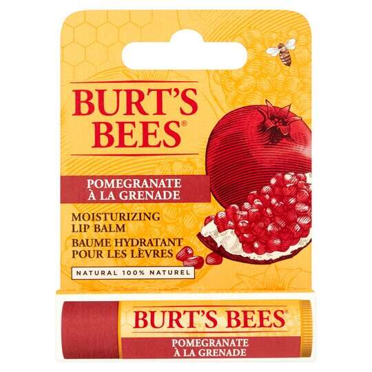 Burt's  Bees Pomegranate  Moisturizing  Lip  Balm