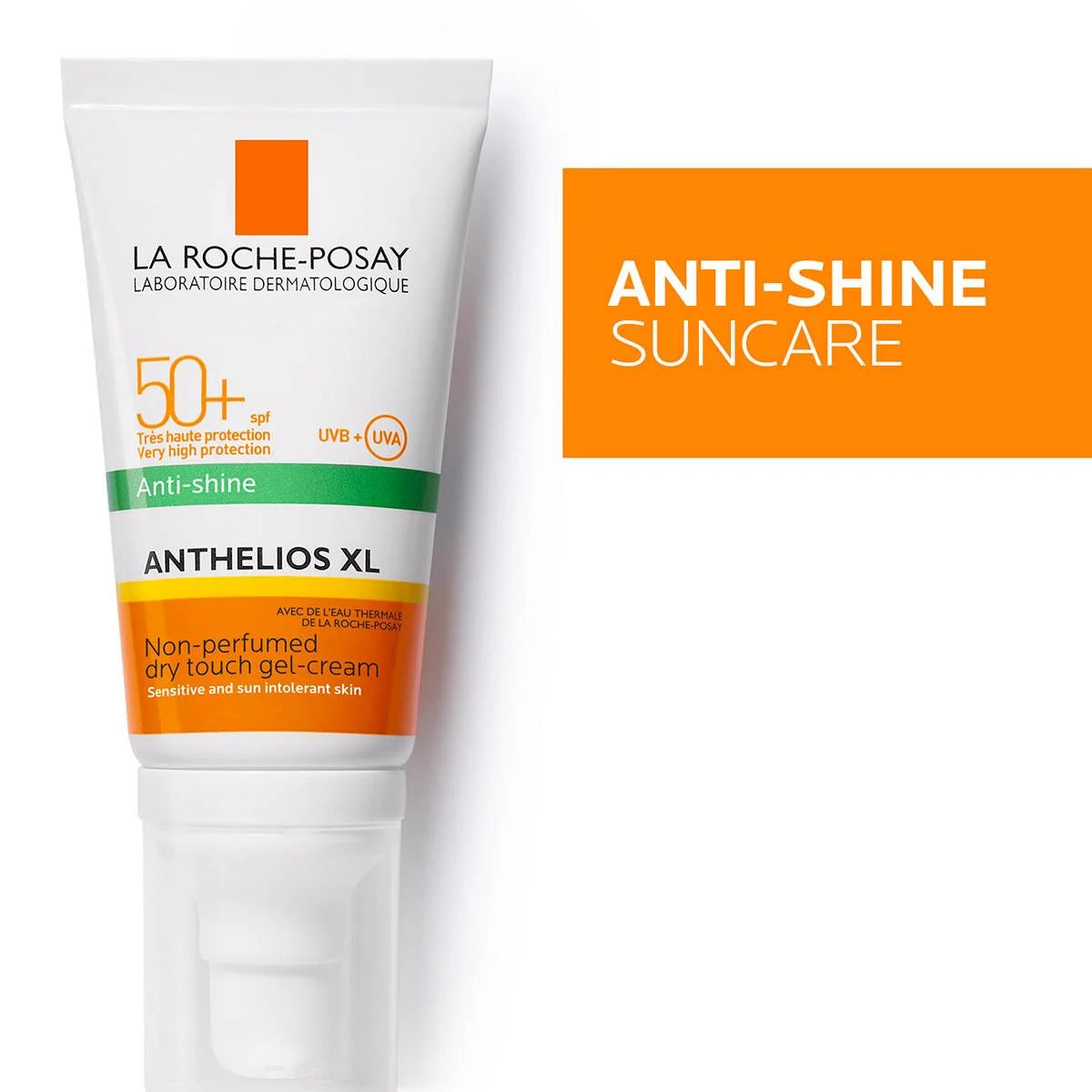 La  Roche  Anthelios  Spf  50+ Anti-Shine  Gel -Cream Dry   Touch  Muttifying  Effect