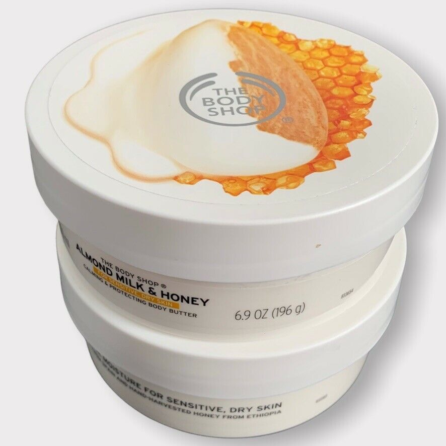 The   Body  Shop   Almond   Milk  And   Honey   Body   Butter