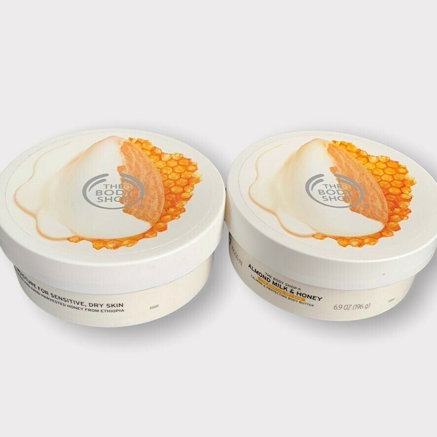 The   Body  Shop   Almond   Milk  And   Honey   Body   Butter