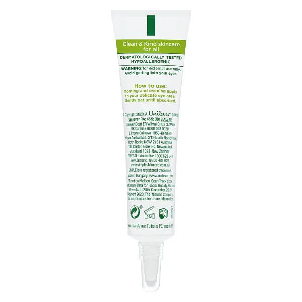 Simple   Soothing  Eye  Balm  Kind  To  Skin