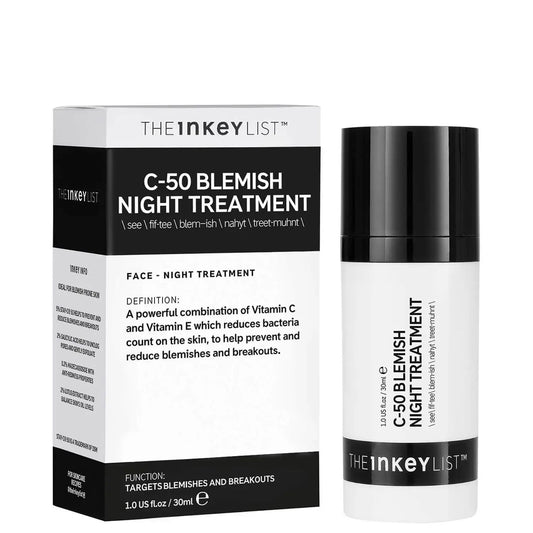 The Inkey List C-50 Blemish Night Treatment