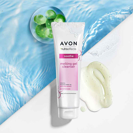 Avon  Nutraeffect   Soothe  Micellar  Gel   Cleanser