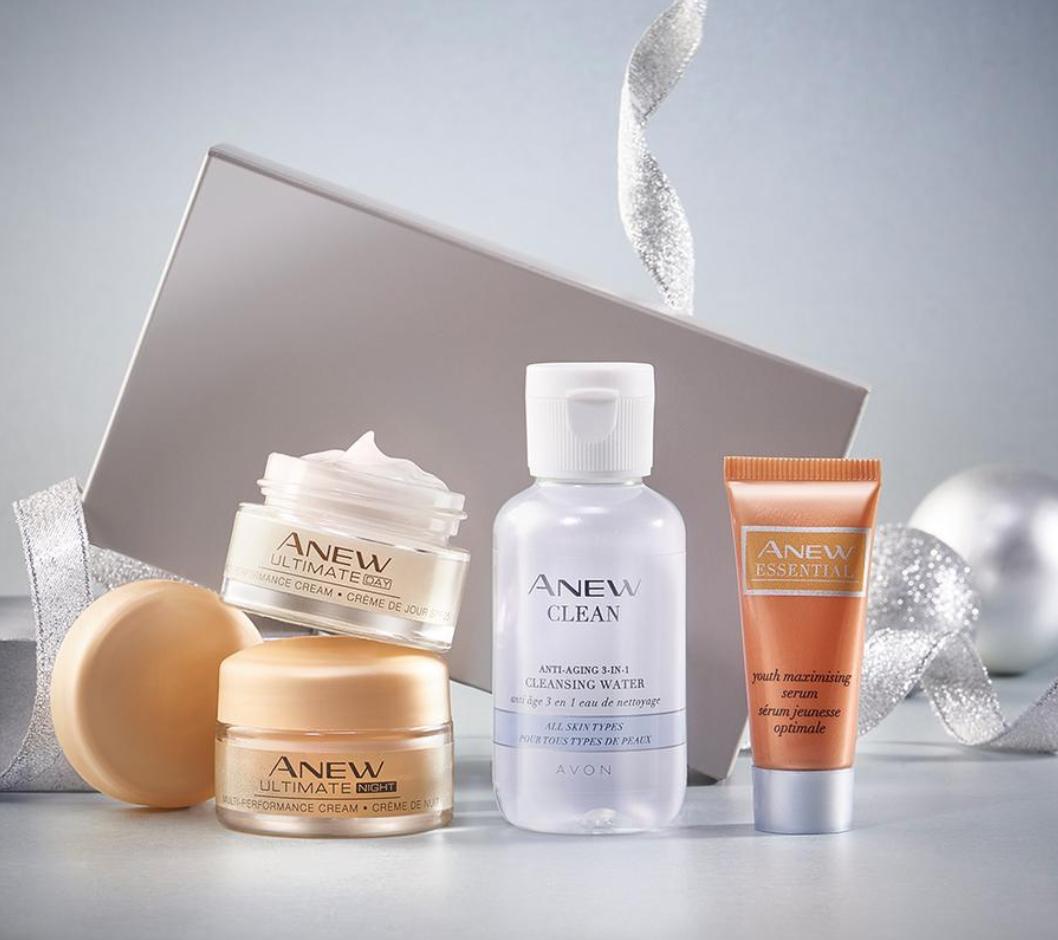 Anew  Firmer  And  Smoother  Looking  Skin  Regime  By  Avon