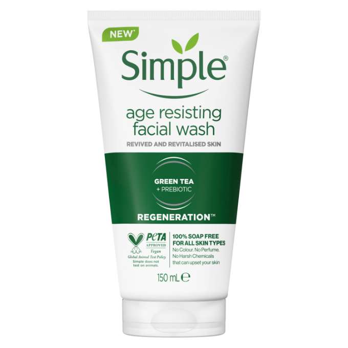 Simple  Regeneration  Age  Resisting  Facial  Wash