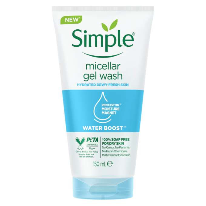 Simple  Micellar  Gel  Wash  Water  Boost