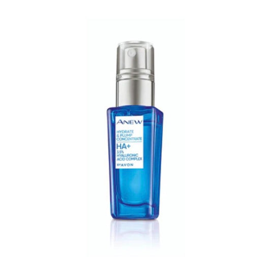 Avon  Anew Hydrate  And Plump  Concentrate  Ha+3.5% Hyaluronic  Acid  Complex