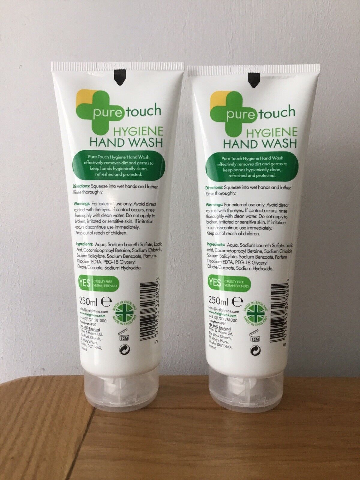 Creightons   Pure  Touch   Hygiene  Hand  Wash